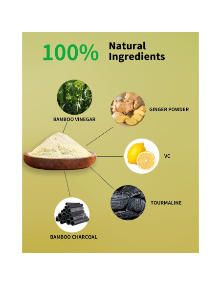 50 Parches de Jengibre para Pies DtMxMan - Relajación y Sueño