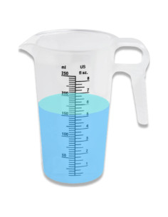 Jarra Medidora Plástico ACCUPOUR 250 mL Graduada