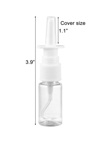 Botellas de Spray Nasal Medsuo 3pcs 10ml Reutilizables