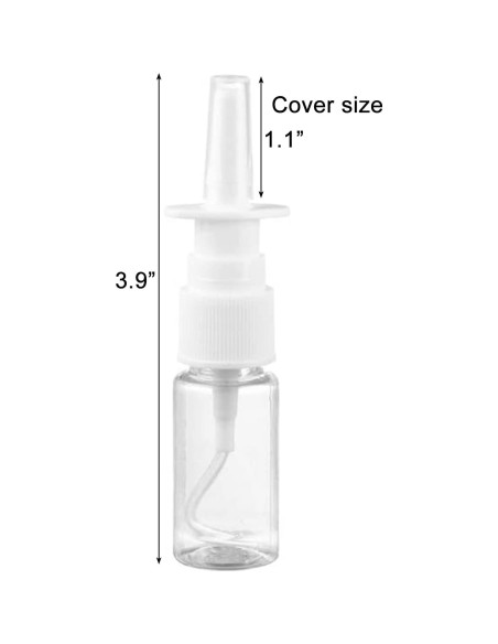 Botellas de Spray Nasal Medsuo 3pcs 10ml Reutilizables