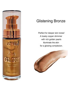 Aceite Iluminador Corporal Corlo 31 ml Bronce Resplandeciente 2