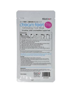 Daiwa Felicity Dream Feet Máscara Exfoliante para Pies - 2 Pares 2