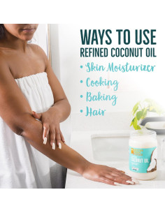 Aceite de Coco Orgánico Refinado BetterBody Foods 793g Multiusos 2