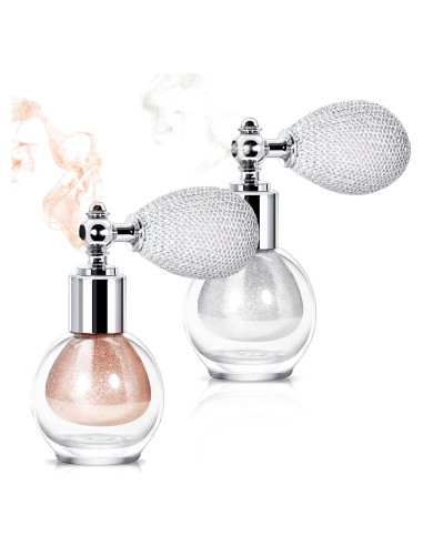 Spray de Polvo Iluminador NewBang 2Pcs - Brillo Larga Duración