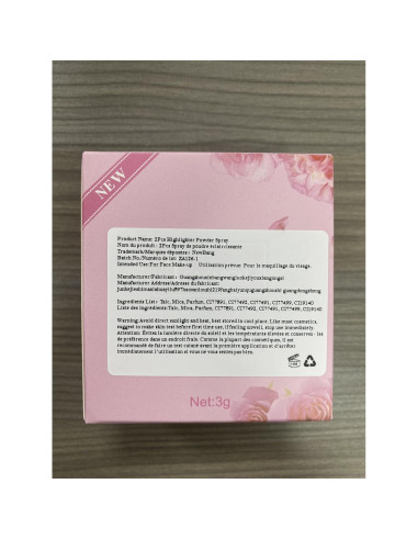 Spray de Polvo Iluminador NewBang 2Pcs - Brillo Larga Duración