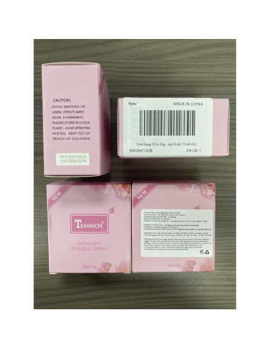 Spray de Polvo Iluminador NewBang 2Pcs - Brillo Larga Duración