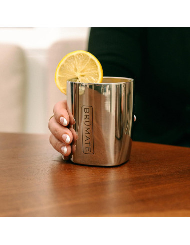 Taza de Cóctel y Whisky BrüMate Rocks 12oz Acero Inoxidable