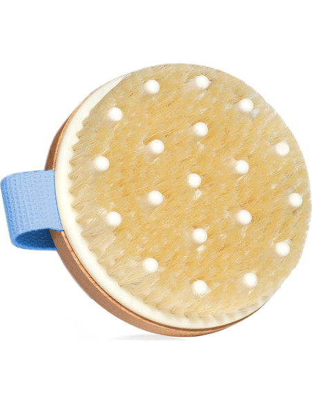 Cepillo Corporal Exfoliante SURDOCA de Bambú Azul 11cm