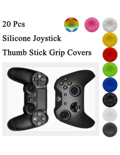 20 Fundas de Silicona para Joystick Booge PS4 PS3 Xbox 2
