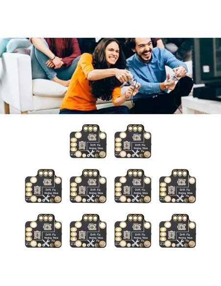 Placa de reparación joystick gamepad Zopsc 10 piezas