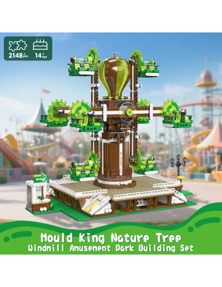 Set de Construcción Mould King 11026 - Molino de Viento 2148 Piezas