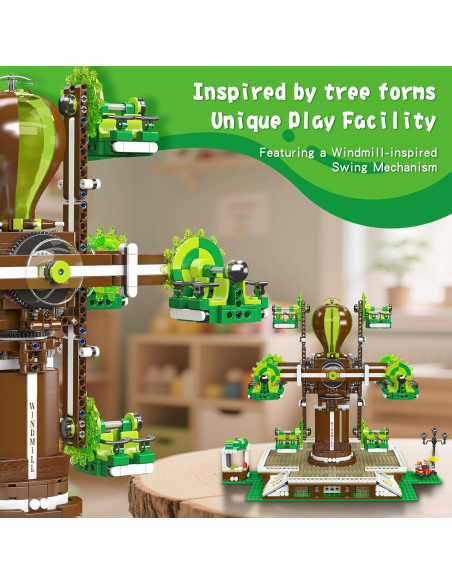 Set de Construcción Mould King 11026 - Molino de Viento 2148 Piezas