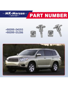 Juego de Tornillos y Tuercas MK-Morzon para Filtro de Aire 2