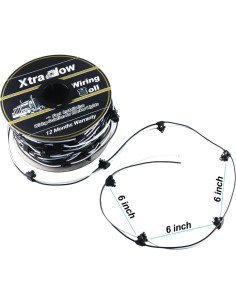 Rollo de 150 Conectores Macho 2 Clavijas XtraGlow para Luces 2