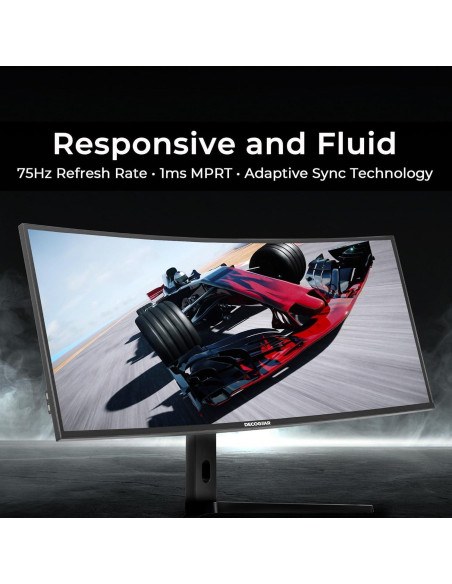 Monitor Deco Gear 40" UltraWide 5K VIEW401, IPS, HDR10, 21:9