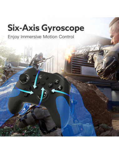 Controlador GuliKit KK3 Pro - Joysticks Hall - Negro