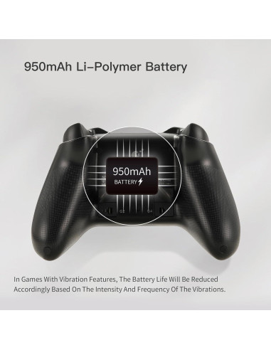 Controlador GuliKit KK3 Pro - Joysticks Hall - Negro