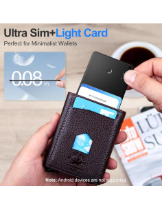 Rastreador Bluetooth MINGJIXIN Air Wallet para iOS - Recargable y Resistente al Agua 2