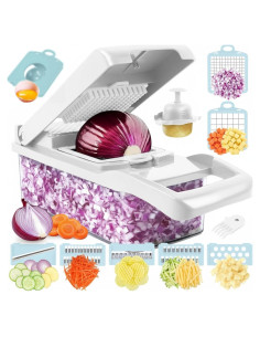 Picadora de Verduras 16 en 1 Casafoyer Azul - Multifuncional