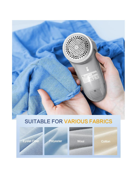 Quitapelusas Eléctrico BEAUTURAL 1-MR02NA10 Recargable 6 Hojas