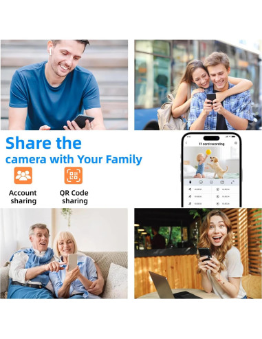 Cámara Mini Oikay T9W5 1080P HD con Batería 100 Días