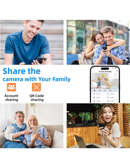 Cámara Mini Oikay T9W5 1080P HD con Batería 100 Días