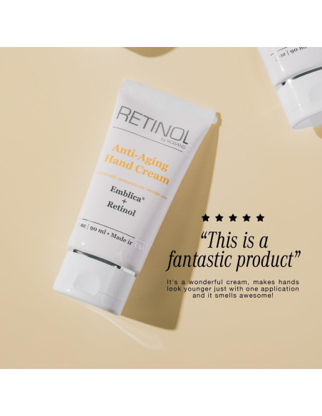 Crema de Manos Anti-Envejecimiento Robanda con Retinol 85 g