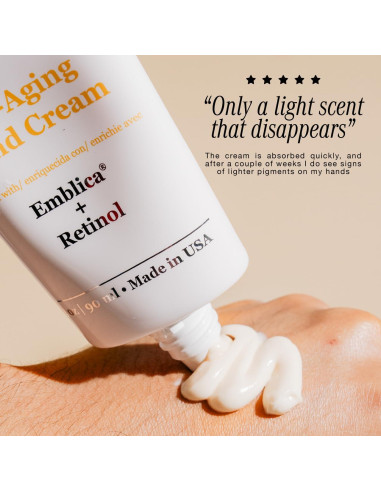 Crema de Manos Anti-Envejecimiento Robanda con Retinol 85 g