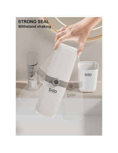 Estuche de viaje para cepillo de dientes y jabón FQDGTFA set de 2