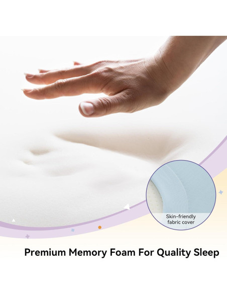 Almohada Cervical Ergonómica SUBCULTUREPICK 61.5x42 cm