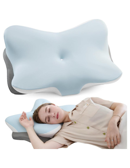 Almohada Cervical Ergonómica SUBCULTUREPICK 61.5x42 cm