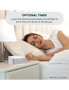 Máquina de Ruido Blanco Serene Evolution 30 Sonidos - Marrón 2