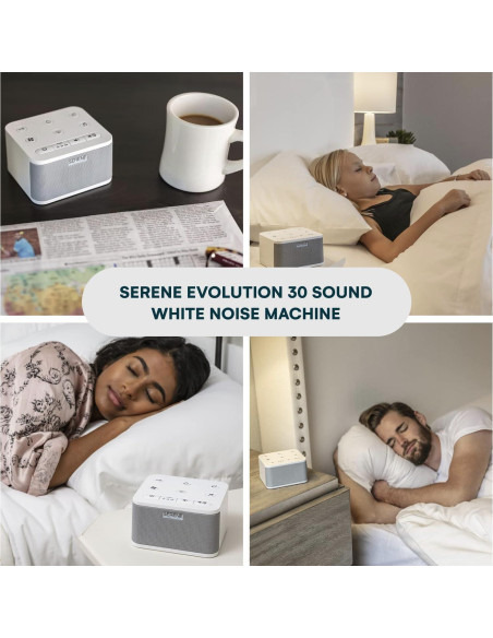 Máquina de Ruido Blanco Serene Evolution 30 Sonidos - Marrón