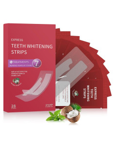 Tiras Blanqueadoras de Dientes Lanlwos 28 Unidades Sensibles