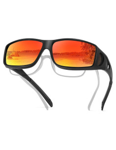 Gafas de sol polarizadas TJUTR UV400 para hombres y mujeres