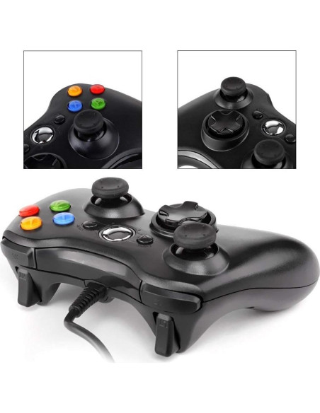 Controlador USB Epic Story para Xbox 360 y PC con cable