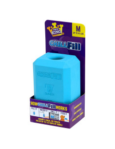 Juguete Rellenable Chew King Mediano de Caucho Natural