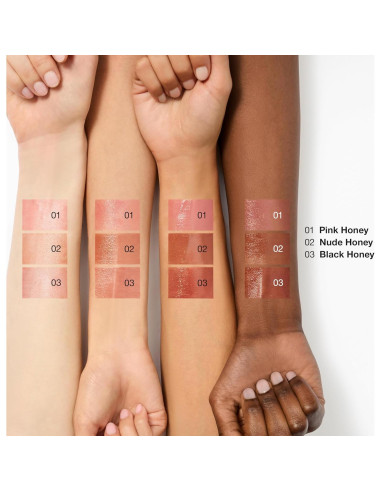 Bálsamo Labial Tinte Clinique Miel Rosa 3 Tonos Iconicos