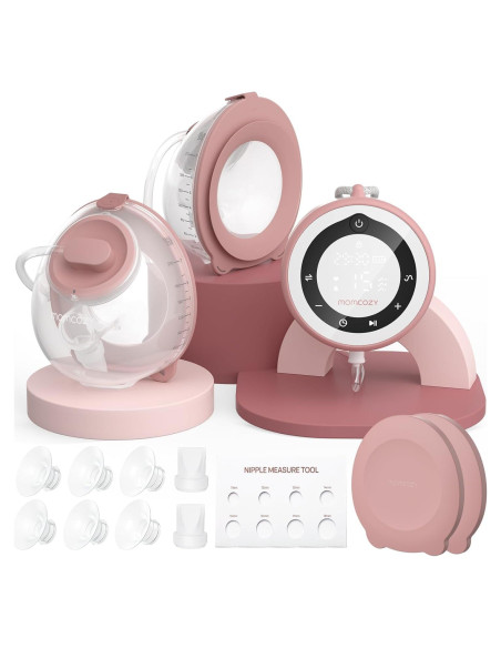 Extractor de Leche Eléctrico Momcozy V1 Pro Manos Libres 230ml