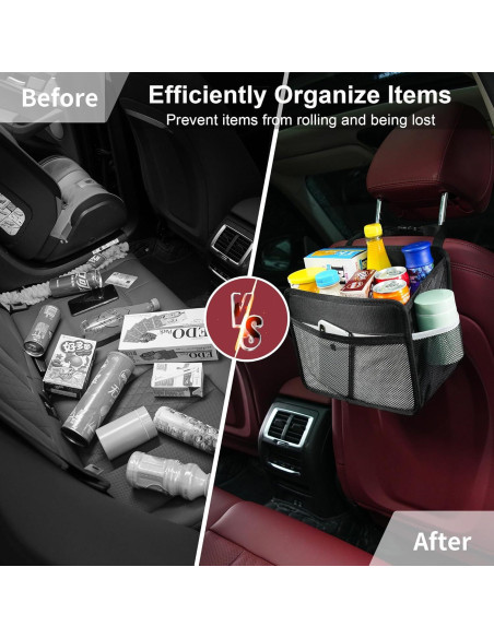 Organizador de Asiento Trasero Uplien 1680D Oxford Plegable