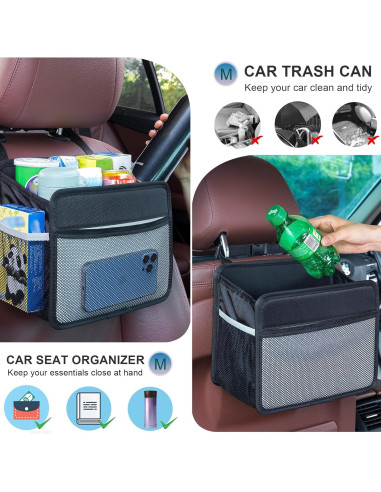 Organizador de Asiento Trasero Uplien 1680D Oxford Plegable