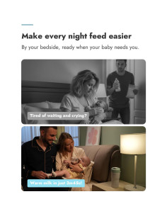 Calentador de Botellas Portátil Papablic 85W con Esterilizador 2