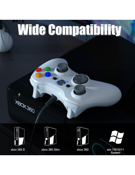Controlador Gamrombo con cable para Xbox 360 - Paquete de 2