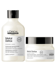 Conjunto Champú y Mascarilla Metal Detox L'Oréal Professionnel - Sin Sulfatos
