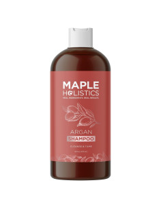 Champú de Aceite de Argán Maple Holistics 454g Sin Sulfatos
