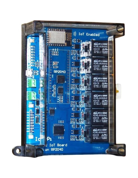 Placa IoTPi 6 Canales SB Components con RP2040 y Wi-Fi