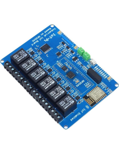Placa IoTPi 6 Canales SB Components con RP2040 y Wi-Fi