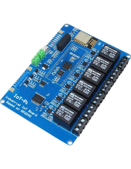 Placa IoTPi 6 Canales SB Components con RP2040 y Wi-Fi