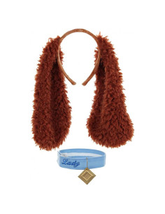 Kit Diadema y Collar Disney La Dama y el Vagabundo - Piel Sintética