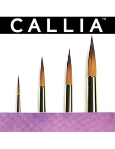 Conjunto de Pinceles Finos Willow Wolfe 1200SET300 - 4 Piezas 2